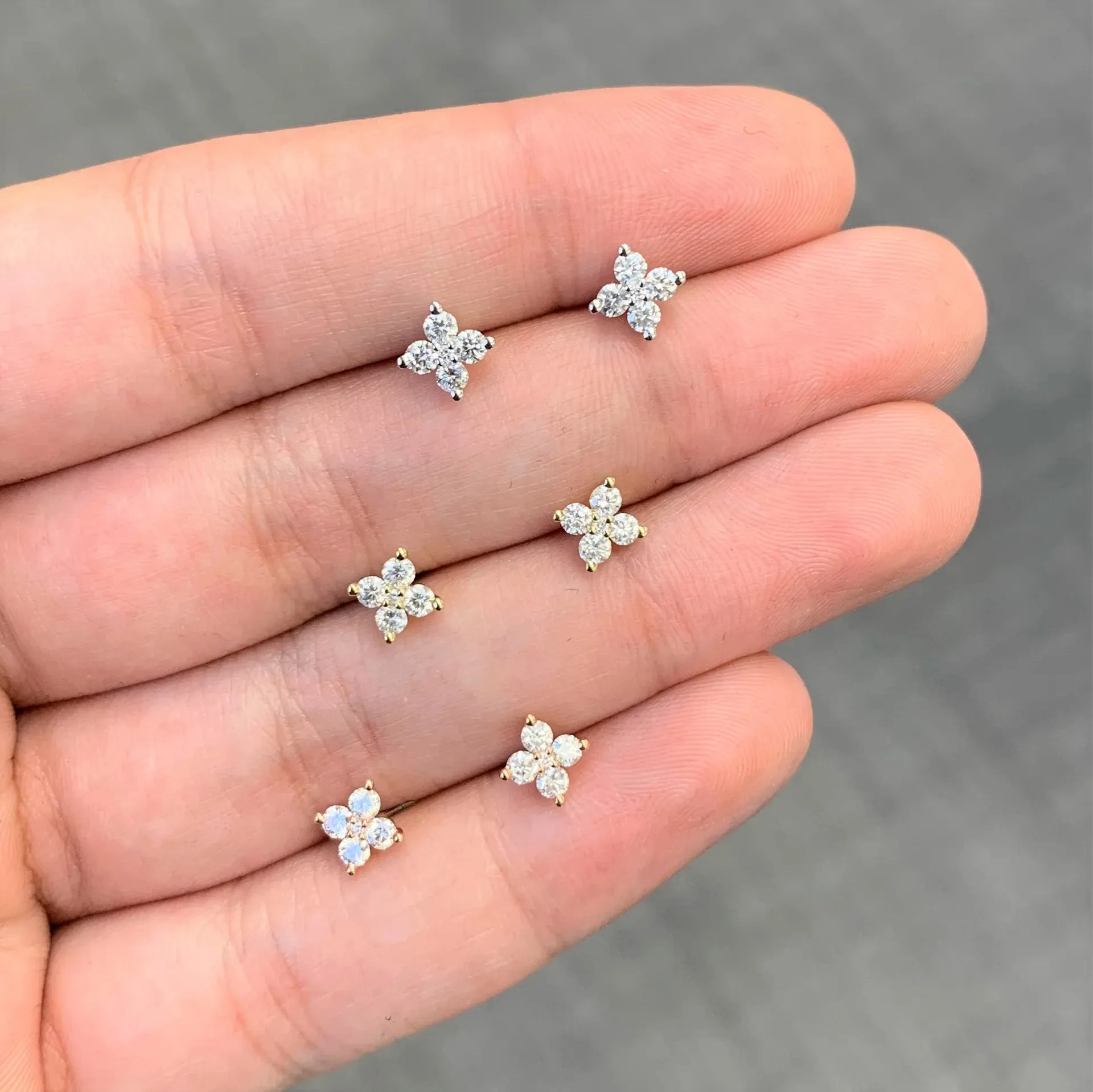 Diamond Stud Earrings