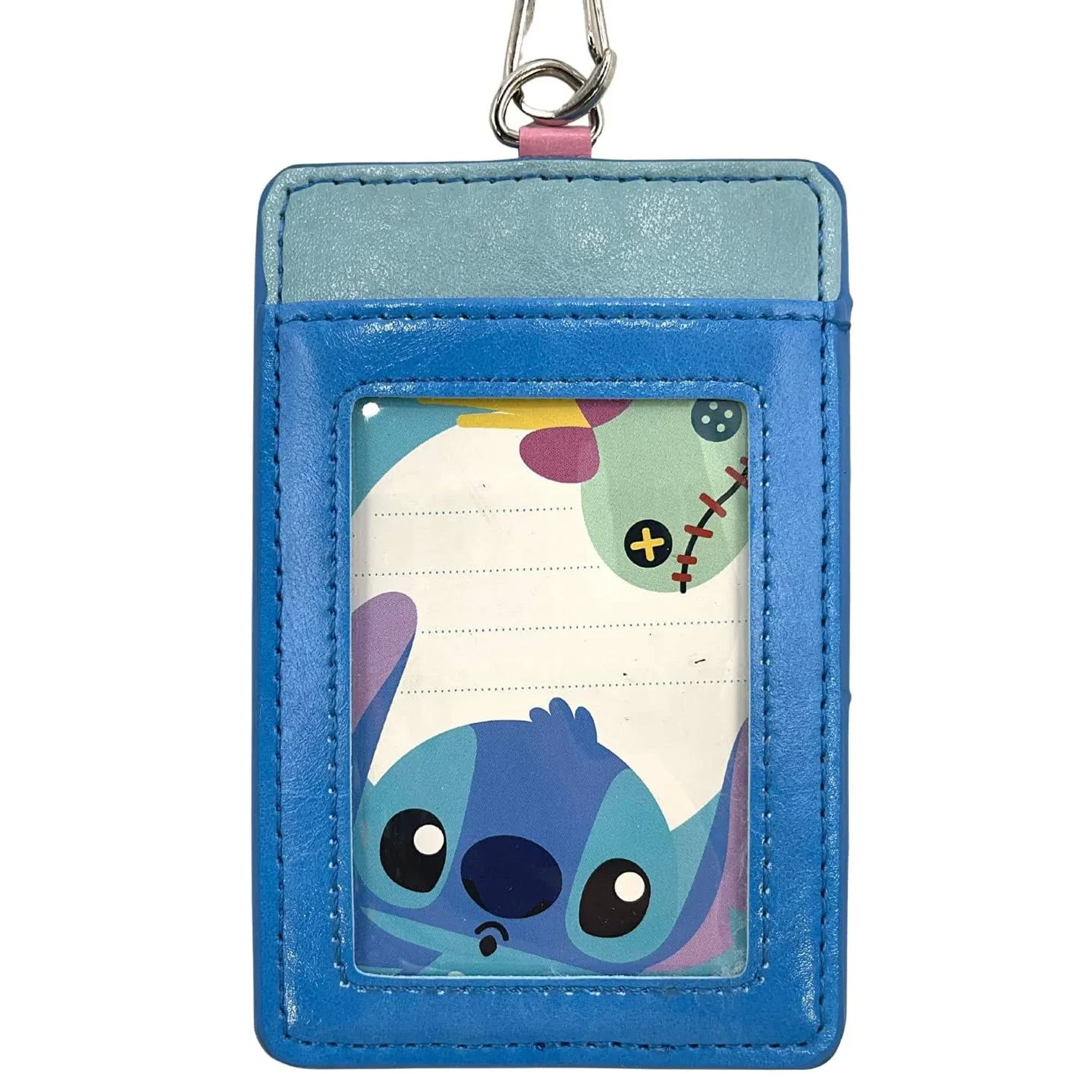 Disney Lilo and Stitch - Deluxe Stitch Lanyard with Card Holder