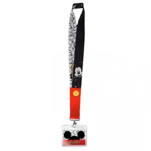 Disney Mickey Mouse Deluxe Lanyard with Card Holder