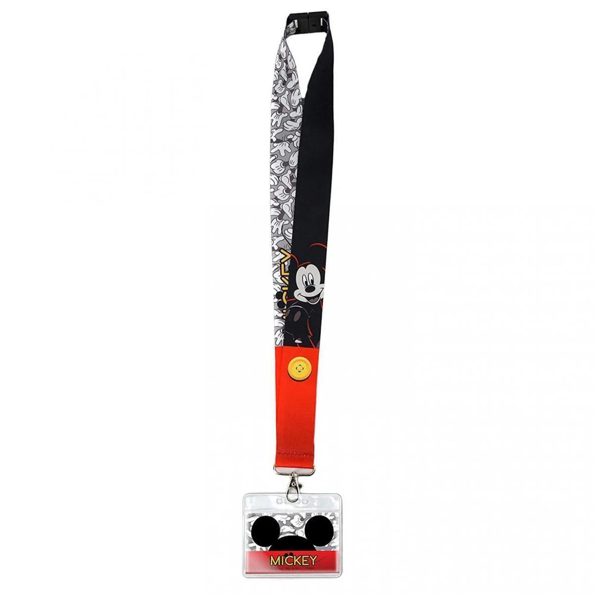 Disney Mickey Mouse Deluxe Lanyard with Card Holder