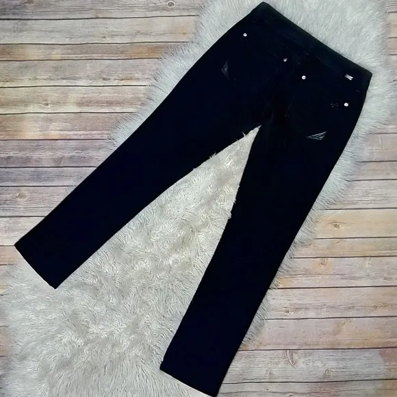 DL1961 | ‘Audrey’ Slim Straight Leg Dark Wash Jean