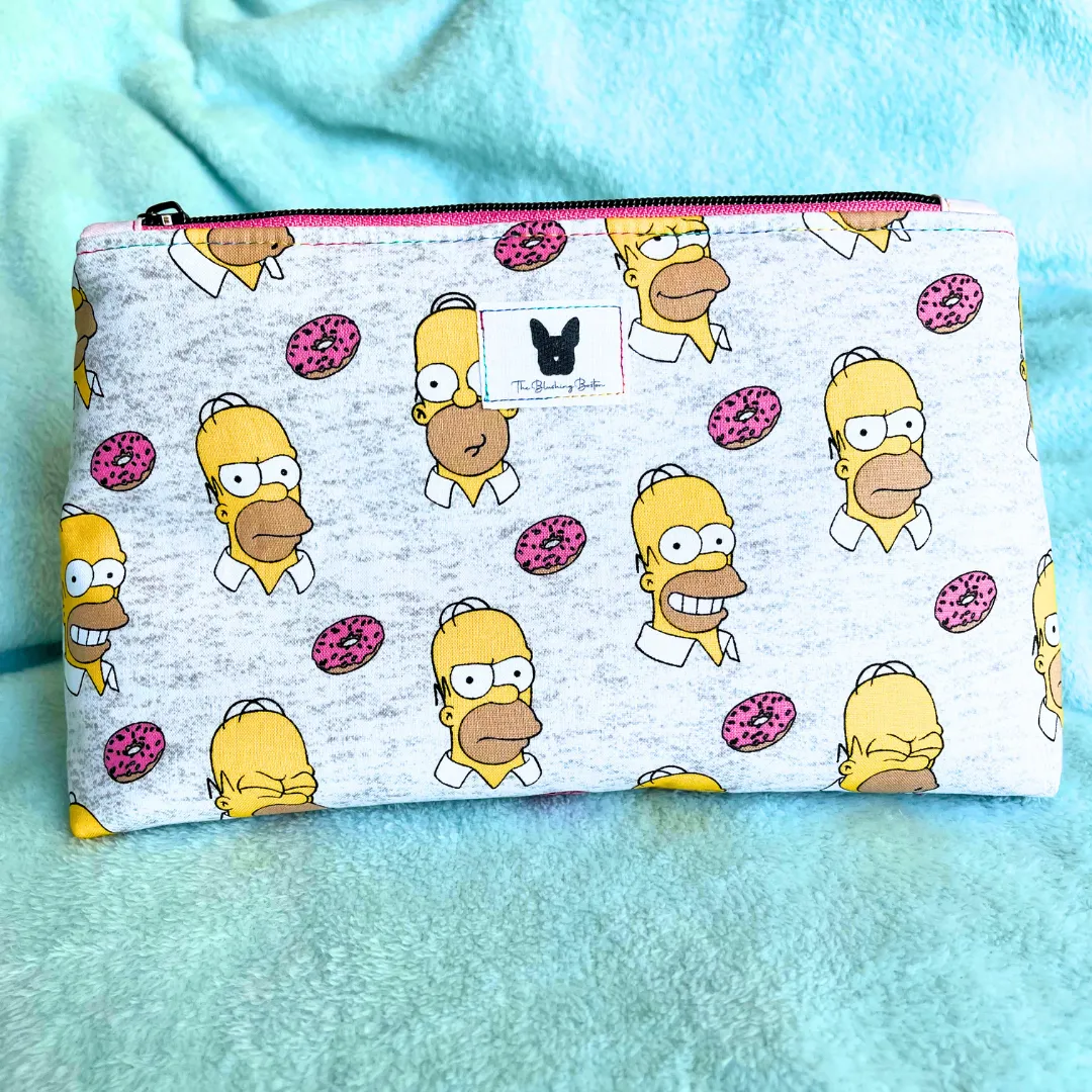DOH! - Homer Simpson Donuts - TBB Zip Pouch