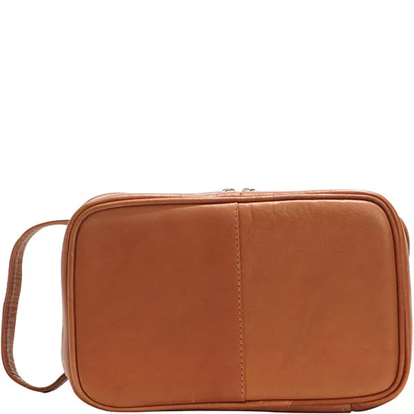 DOUBLE COMPARTMENT TOILETRY KIT