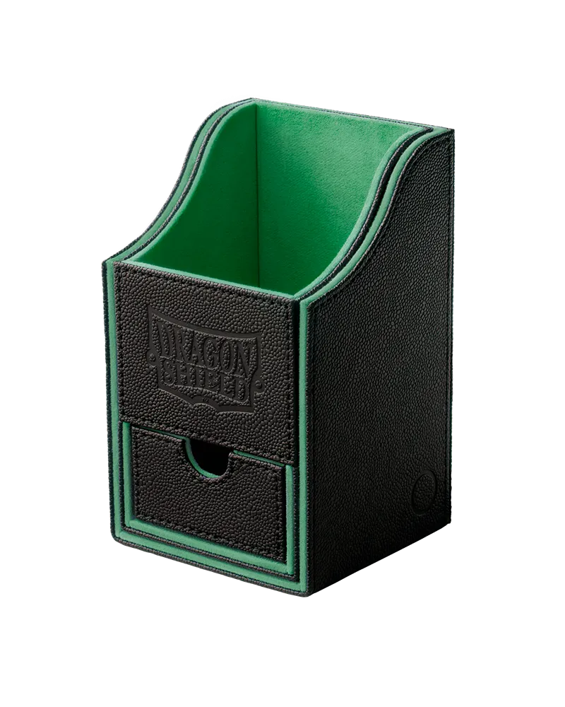 Dragon Shield - Black/Green - Nest  100 - Deck Box