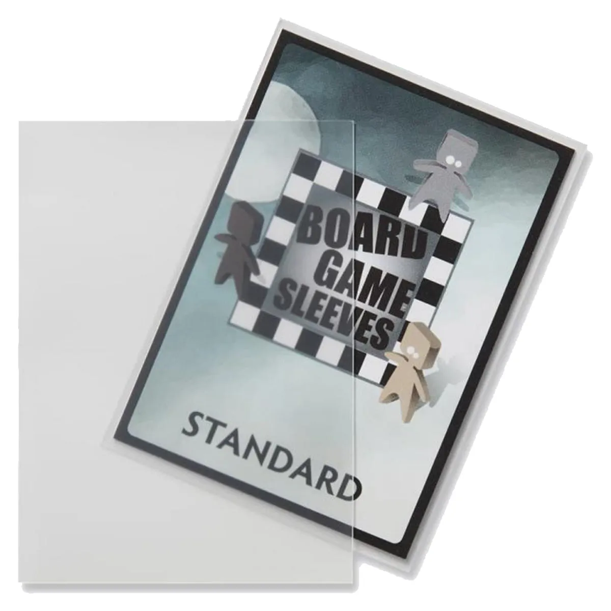 Dragon Shield Board Game Sleeves Clear Non Glare Standard 63x88mm 50ct