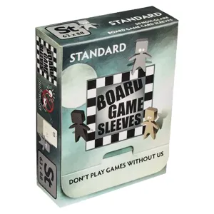 Dragon Shield Board Game Sleeves Clear Non Glare Standard 63x88mm 50ct