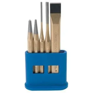 Draper 13042 Chisel And Punch Set (5 Piece) Dr-13042