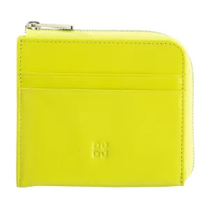 DUDU Men's Leather Wallet with Kear, Compact Small Women's Wallet, External Zip, Coins and Card Cards