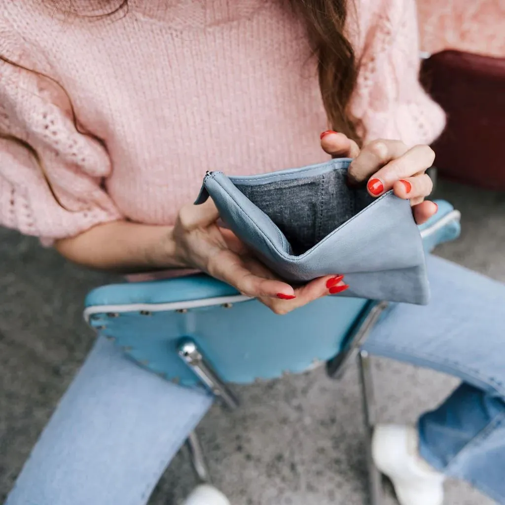 DUSKY ROBIN Dusky Purse - Steel Grey