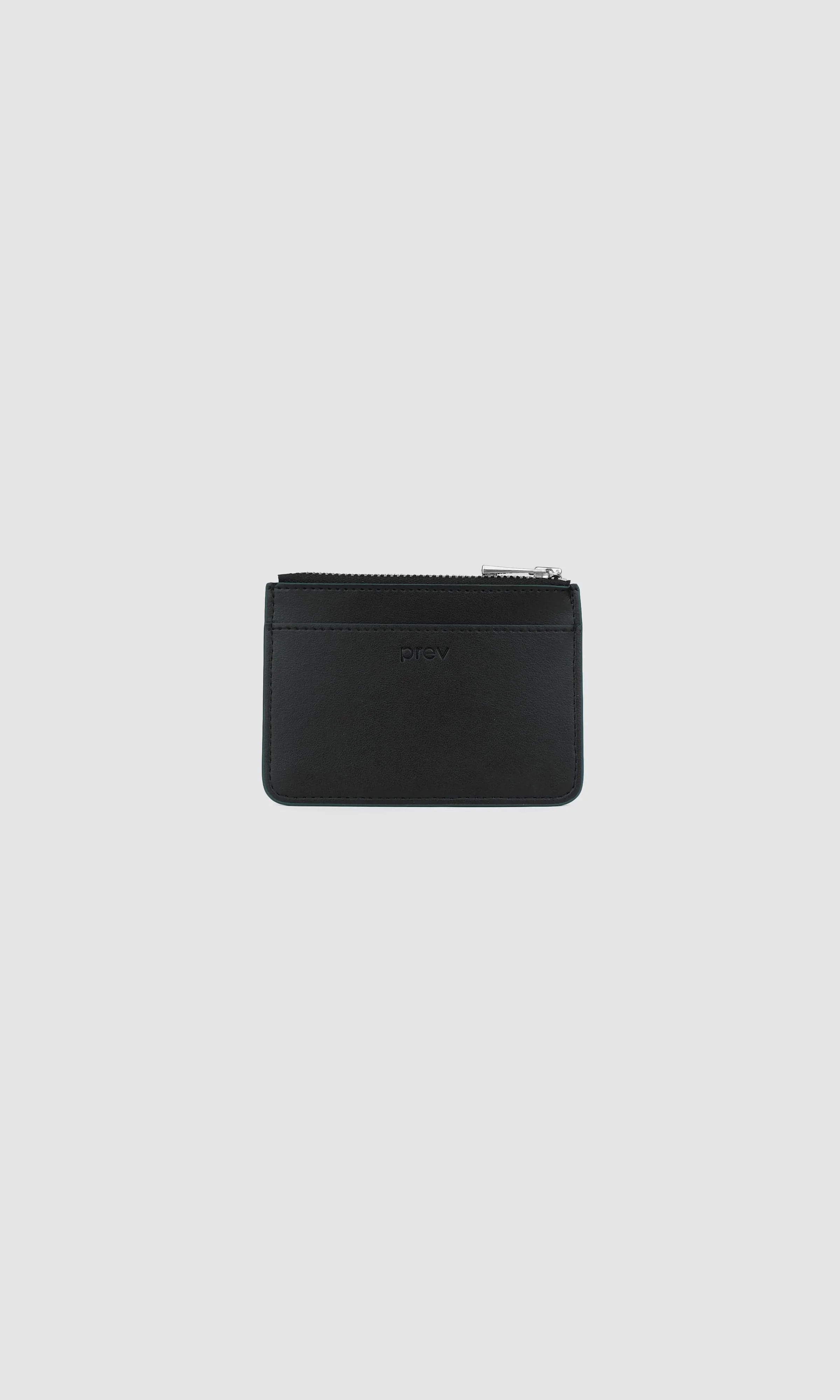 Egalite Vegan Apple Leather Card Holder | Black