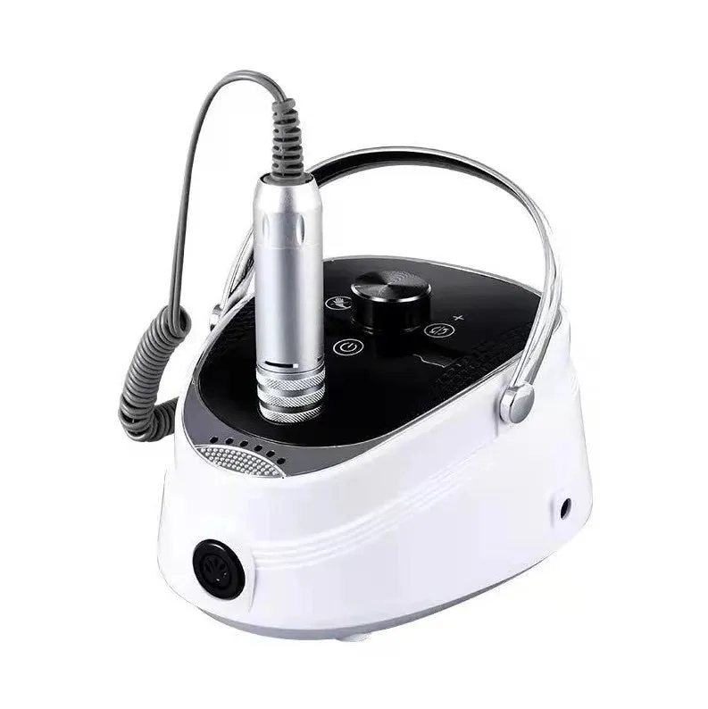 Electric Nail Drill - Rechargeable Nail Drill Machine 35000 RPM - Portable Nail Drill For Manicure