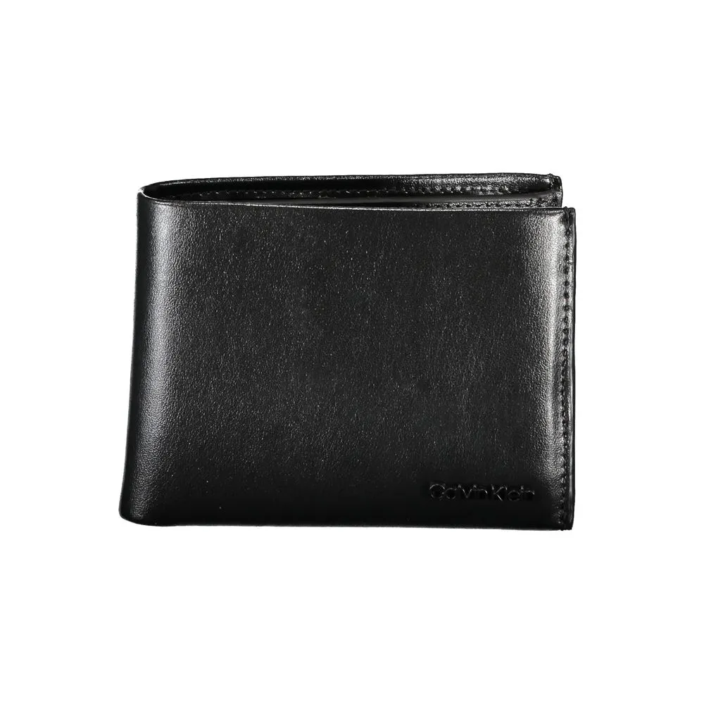 Elegant Leather Wallet with RFID Block & Coin Purse