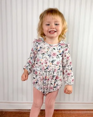 Emerson Long Sleeve Bubble Romper