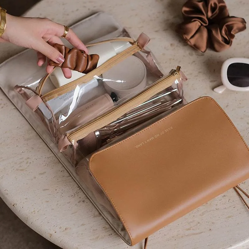Envelope Cosmetic Female Bag Portable Large Capacity