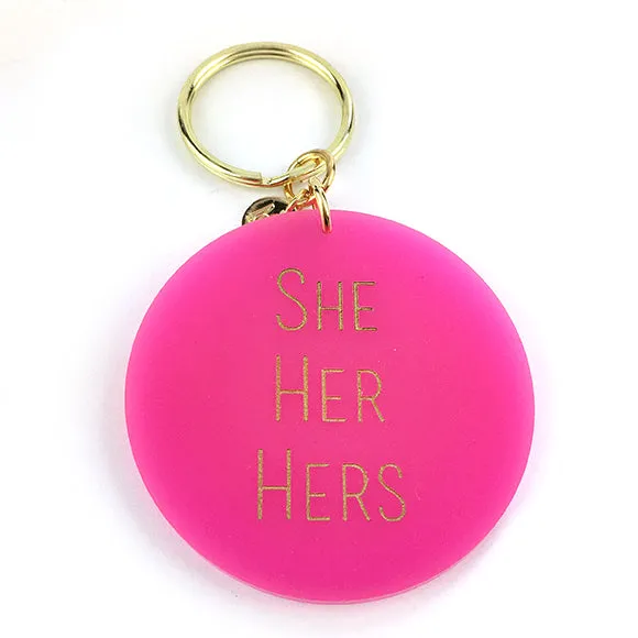 Equality For All Round Keychain (WS)