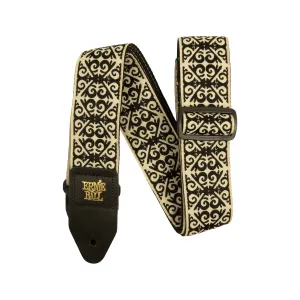 Ernie Ball Polypro Jacquard Guitar Strap, Montebello Iron
