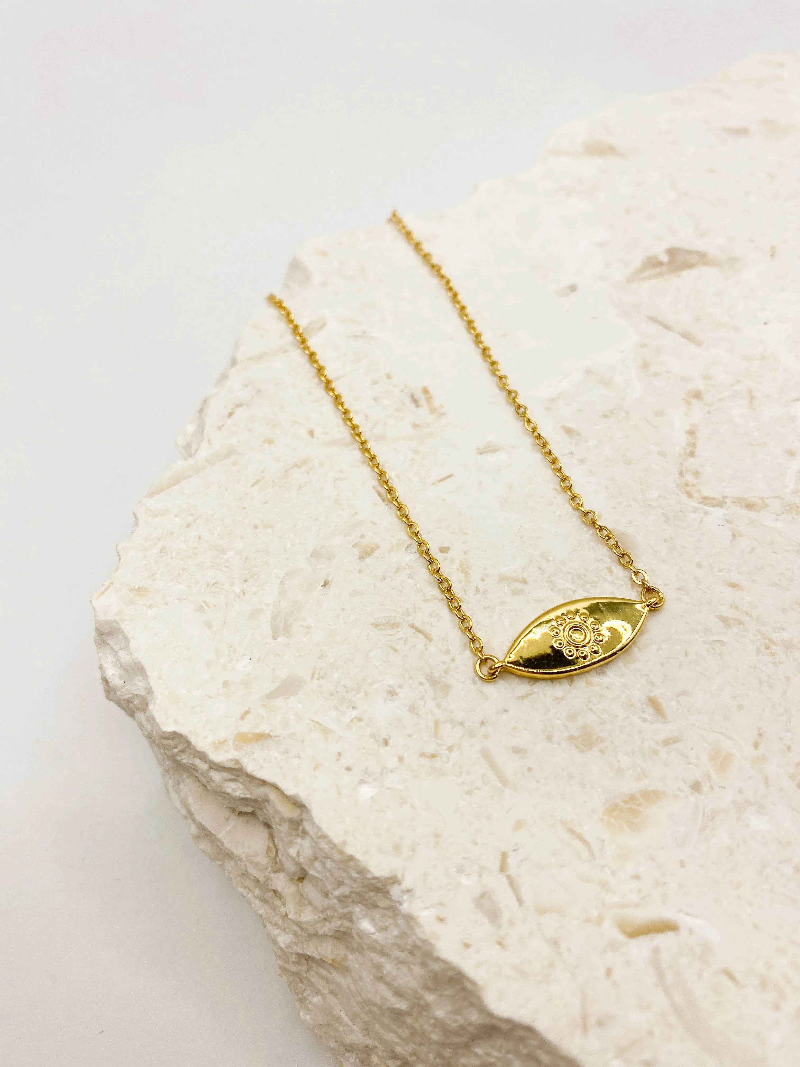 Evil Eye 18K Gold Plated Bracelet
