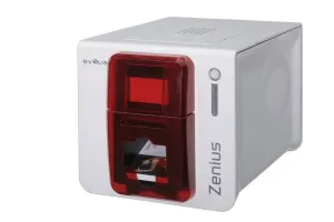 Evolis Zenius Expert Plastic Card Printer w/Magnetic Stripe Encoder