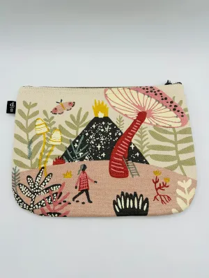 Far and Away Zipper Pouch