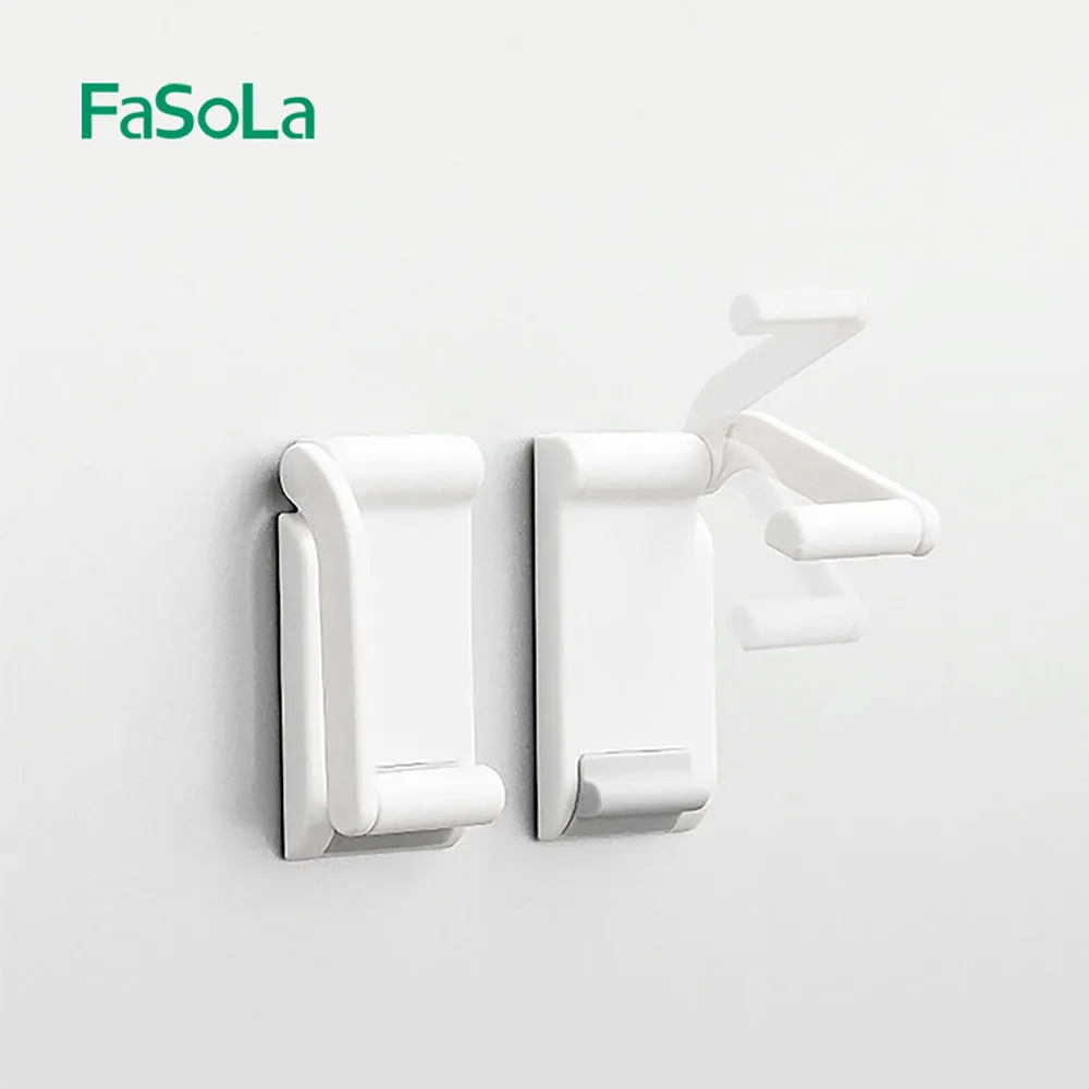 FaSoLa Magnetic Paper Towel Holder - White, Set of 2