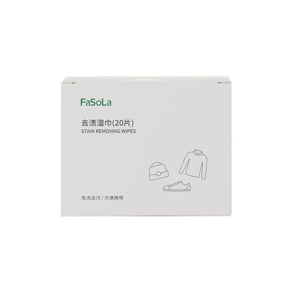FaSoLa Stain Removing Wipes - 20 Pieces