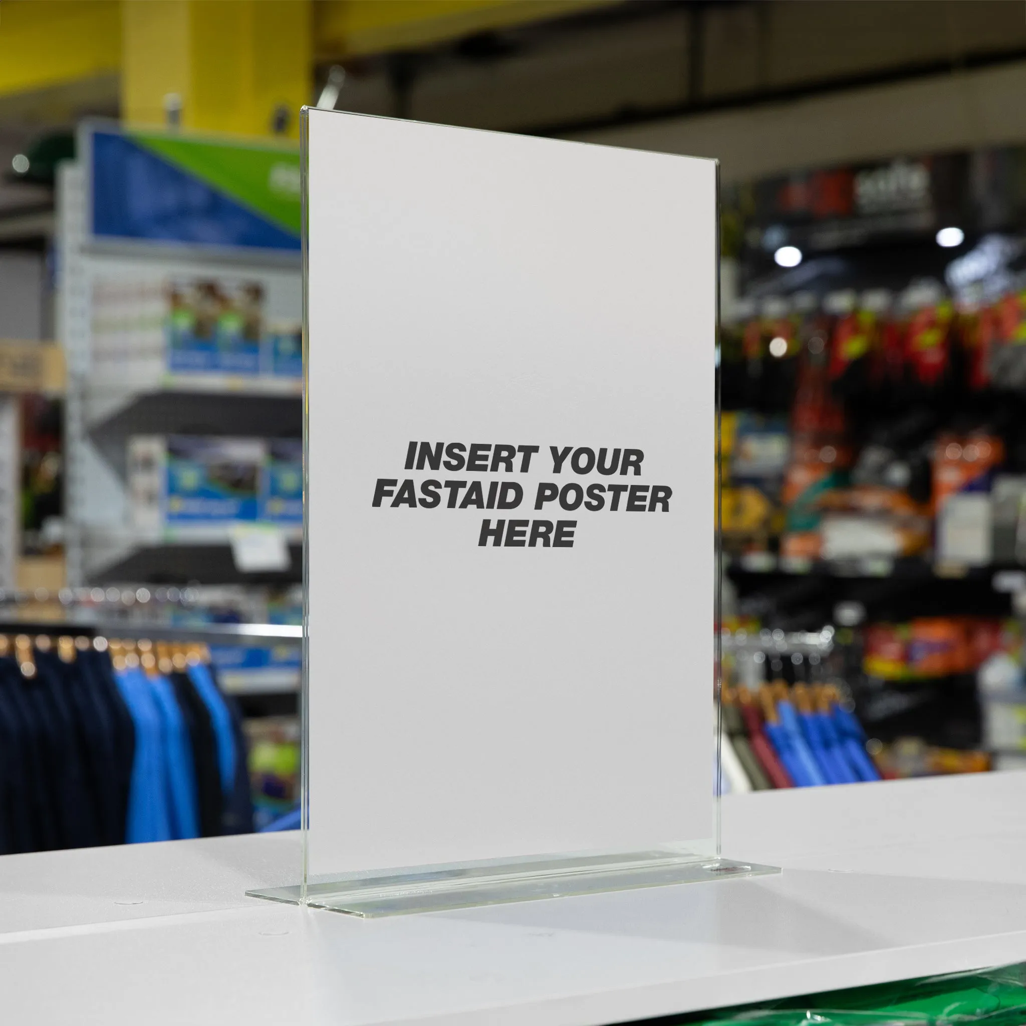 FastAid A3 Acrylic Poster Holder