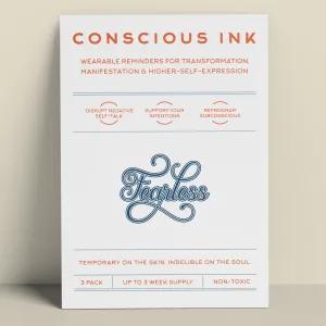 Fearless Manifestation Tattoo