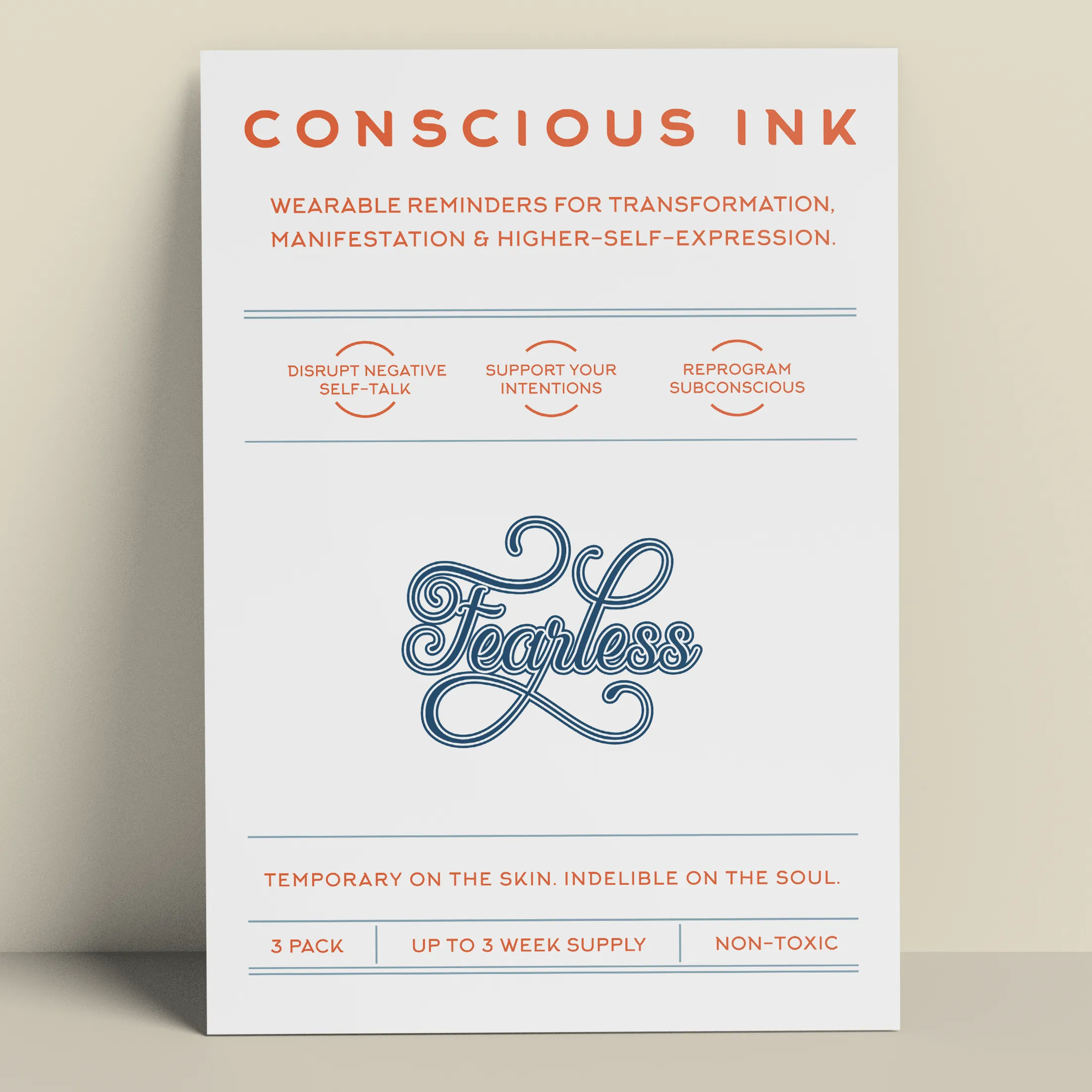 Fearless Manifestation Tattoo