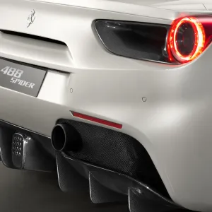 Ferrari 488 Carbon Fiber Rear Air Ducts