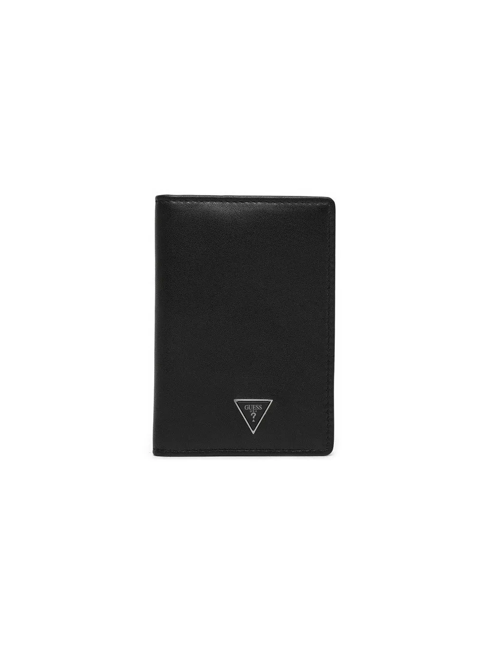 Firenze Flat Card Holder - Black