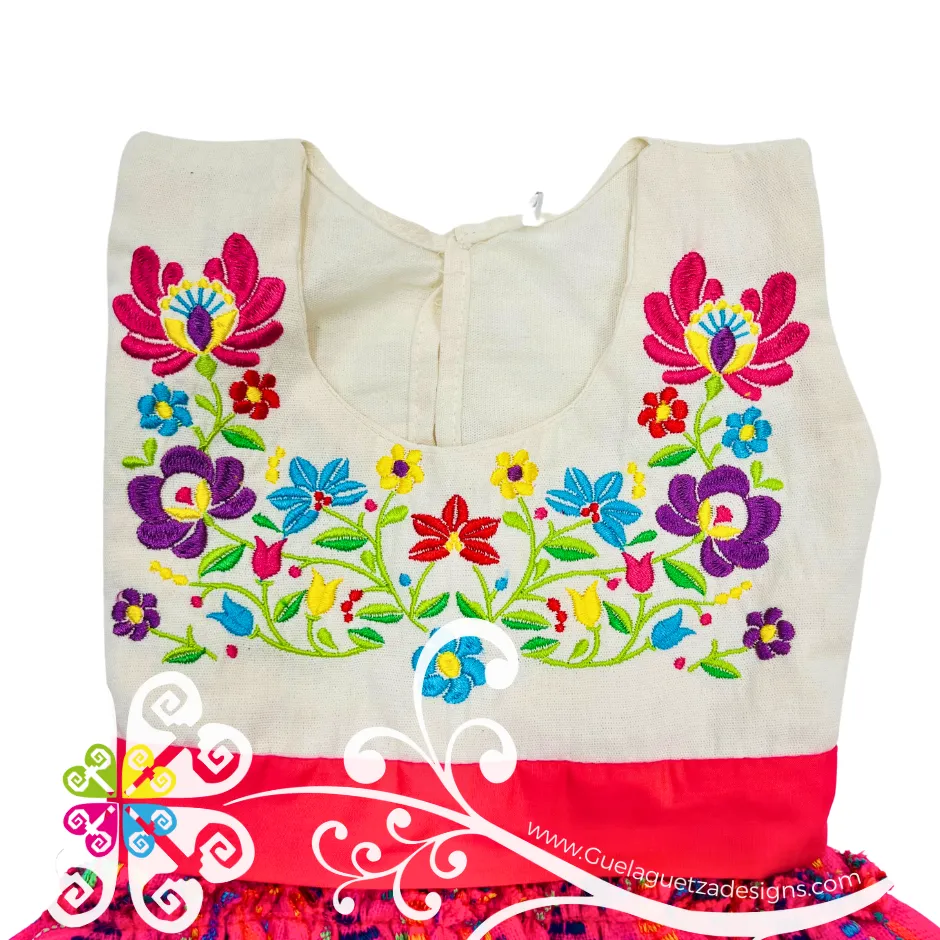 Fuchsia Little Quetzaly Set - Children Set
