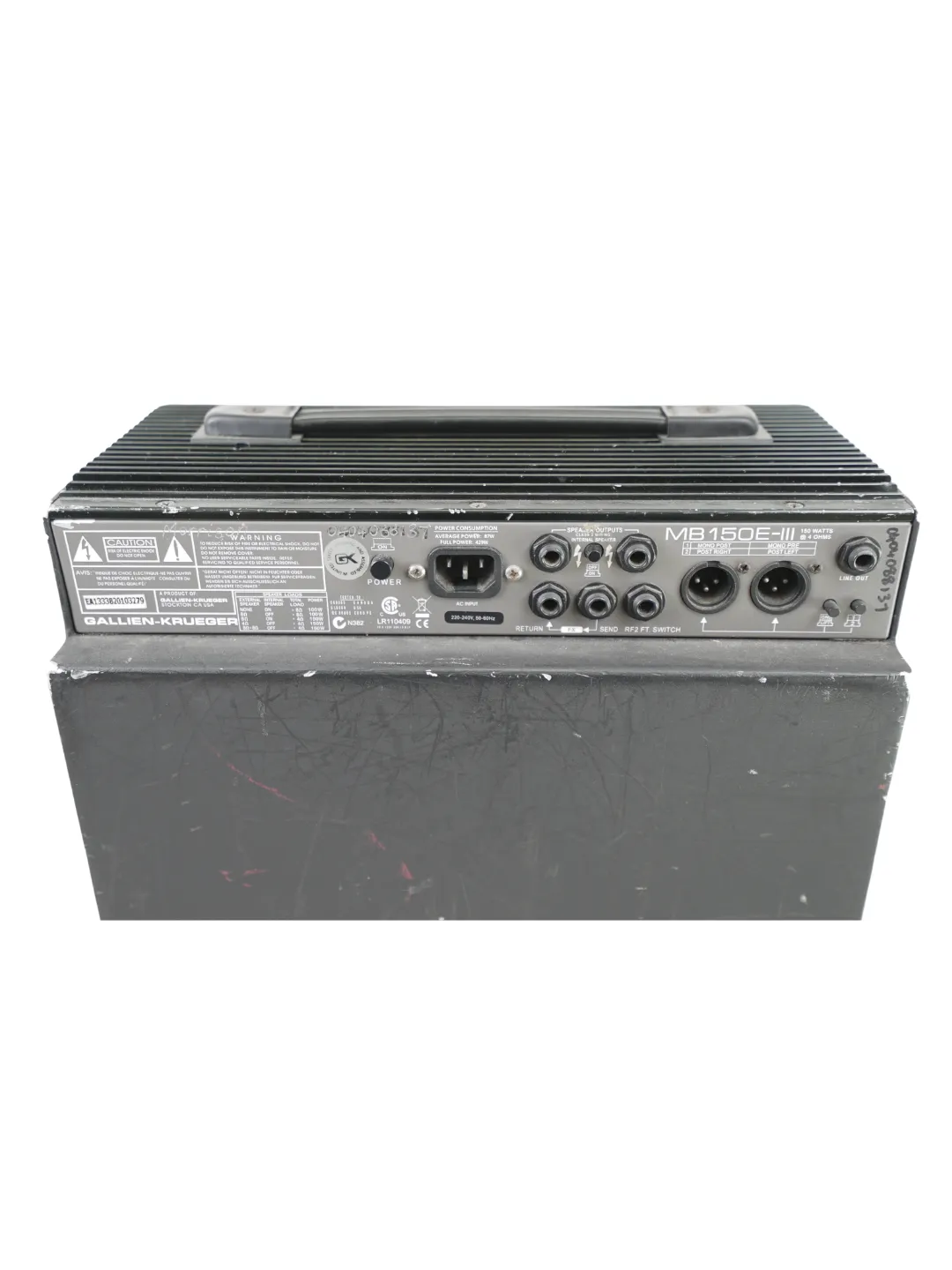 Gallien-Krueger MBE-III 1 x 12" Bass Combo Amplifier - USA 2013