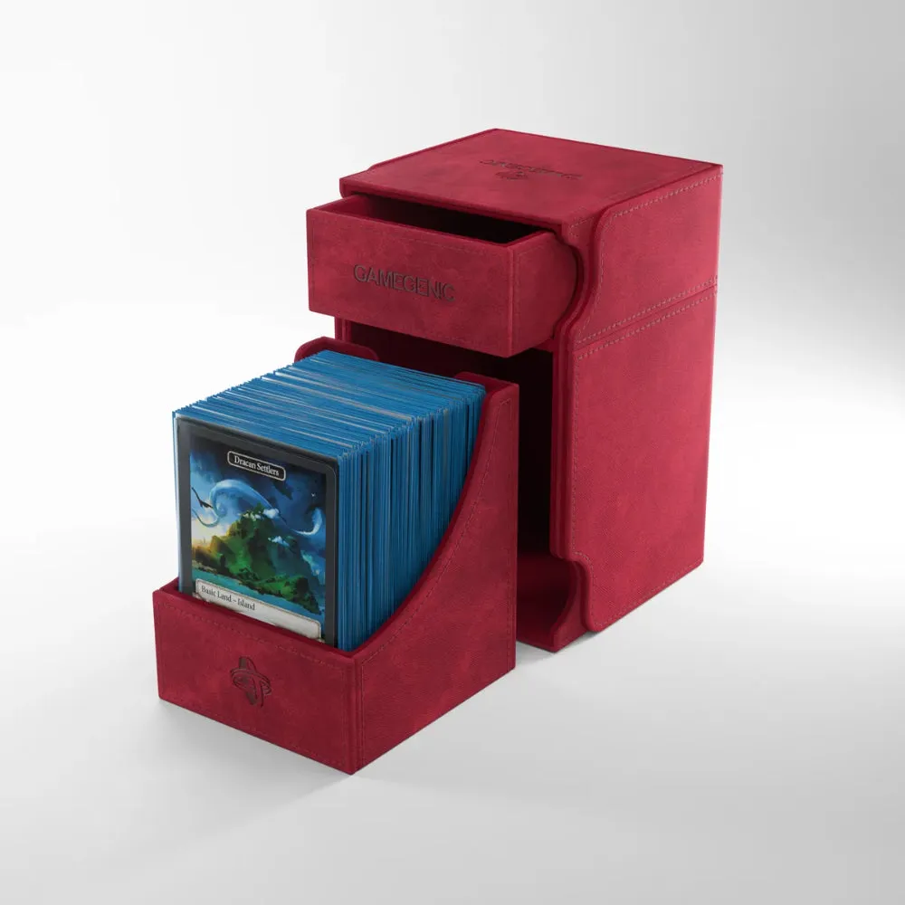 Gamegenic - Watchtower Deck Box 100  XL (Red)