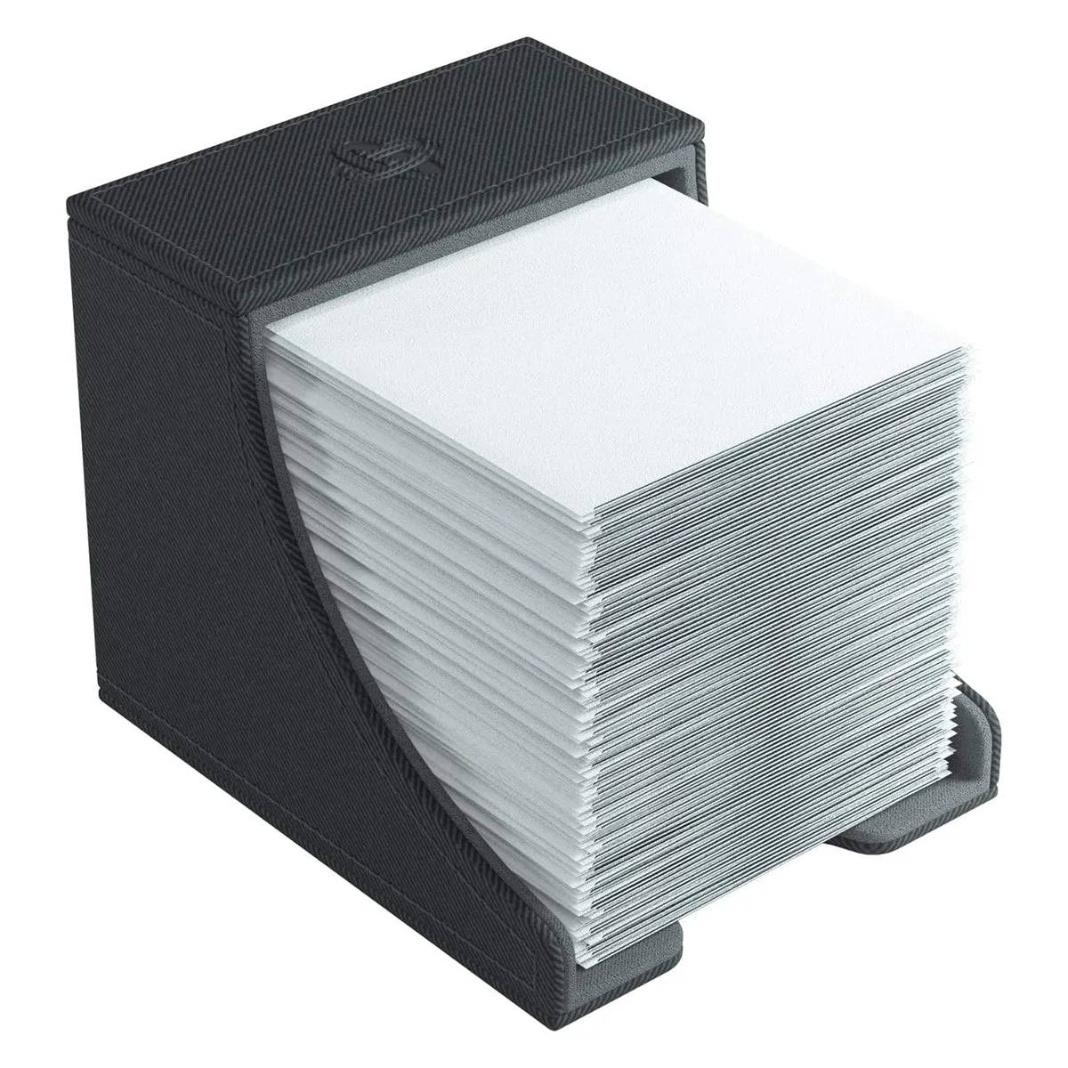 Gamegenic Watchtower Holds 100 Sleeves Convertible Deck Box Black