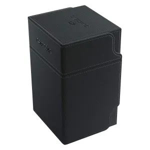 Gamegenic Watchtower Holds 100 Sleeves Convertible Deck Box Black
