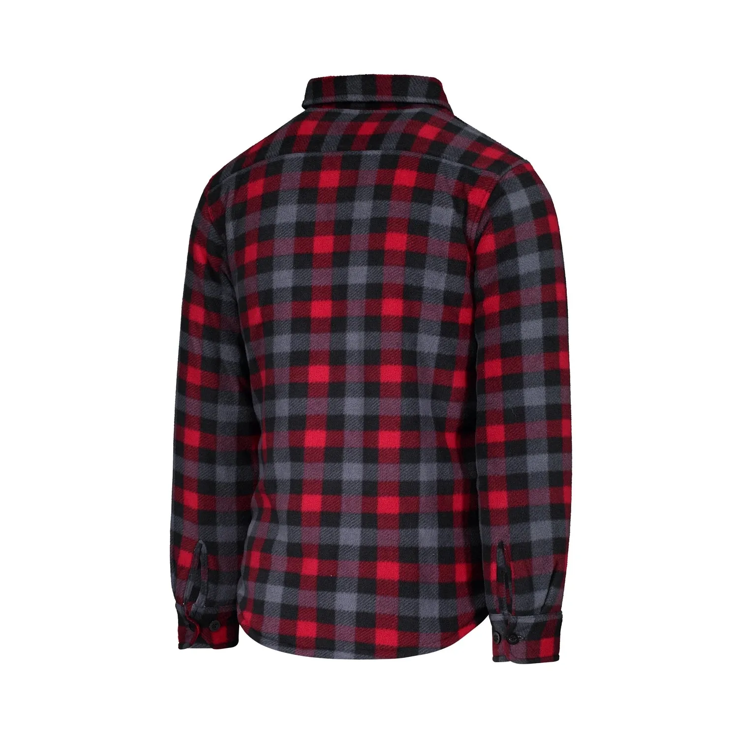 Ganka Zippered Plush Fleece Jacket