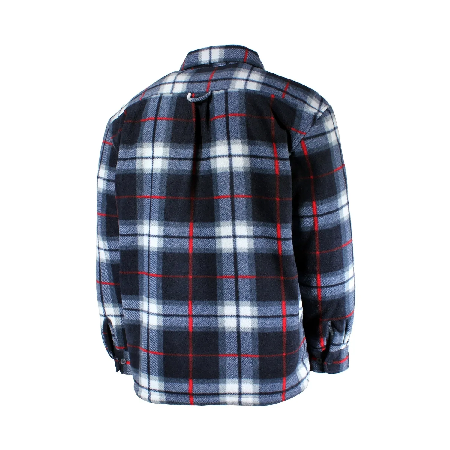 Ganka Zippered Plush Fleece Jacket