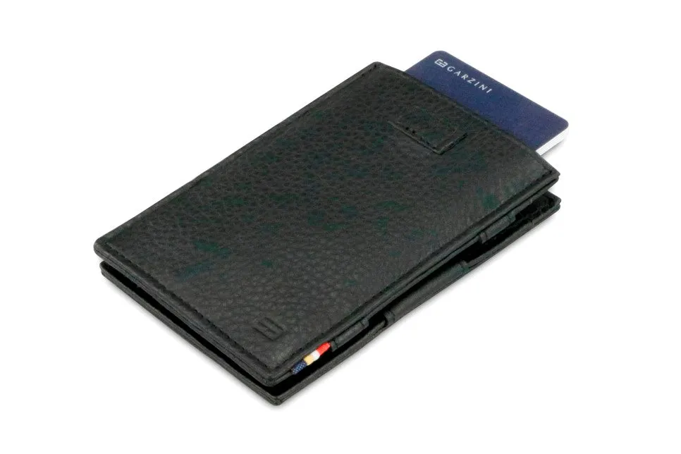Garzini RFID Leather Magic Wallet Card Sleeves Nappa