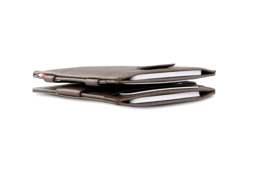 Garzini RFID Leather Magic Wallet Card Sleeves Nappa
