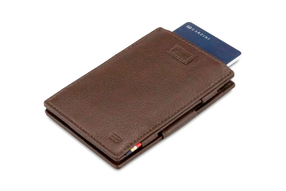 Garzini RFID Leather Magic Wallet Card Sleeves Nappa