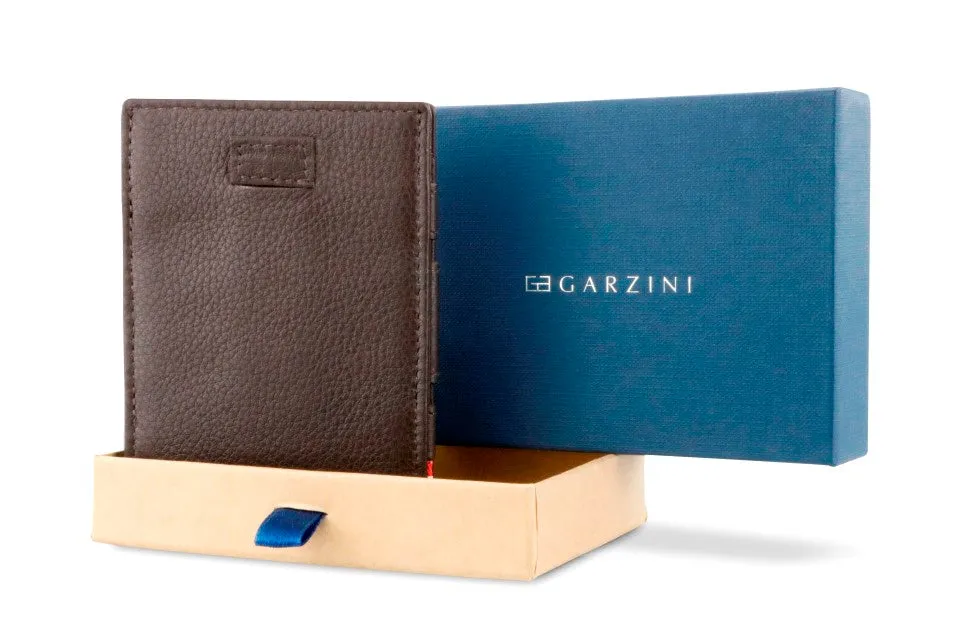 Garzini RFID Leather Magic Wallet Card Sleeves Nappa