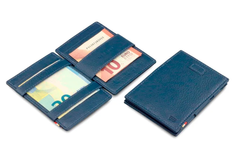 Garzini RFID Leather Magic Wallet Card Sleeves Nappa