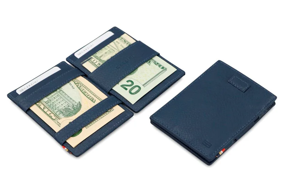 Garzini RFID Leather Magic Wallet Card Sleeves Nappa