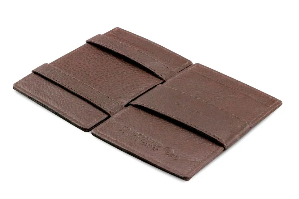 Garzini RFID Leather Magic Wallet Card Sleeves Nappa