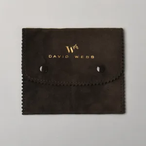 Genuine Leather Snap Flap Pouch