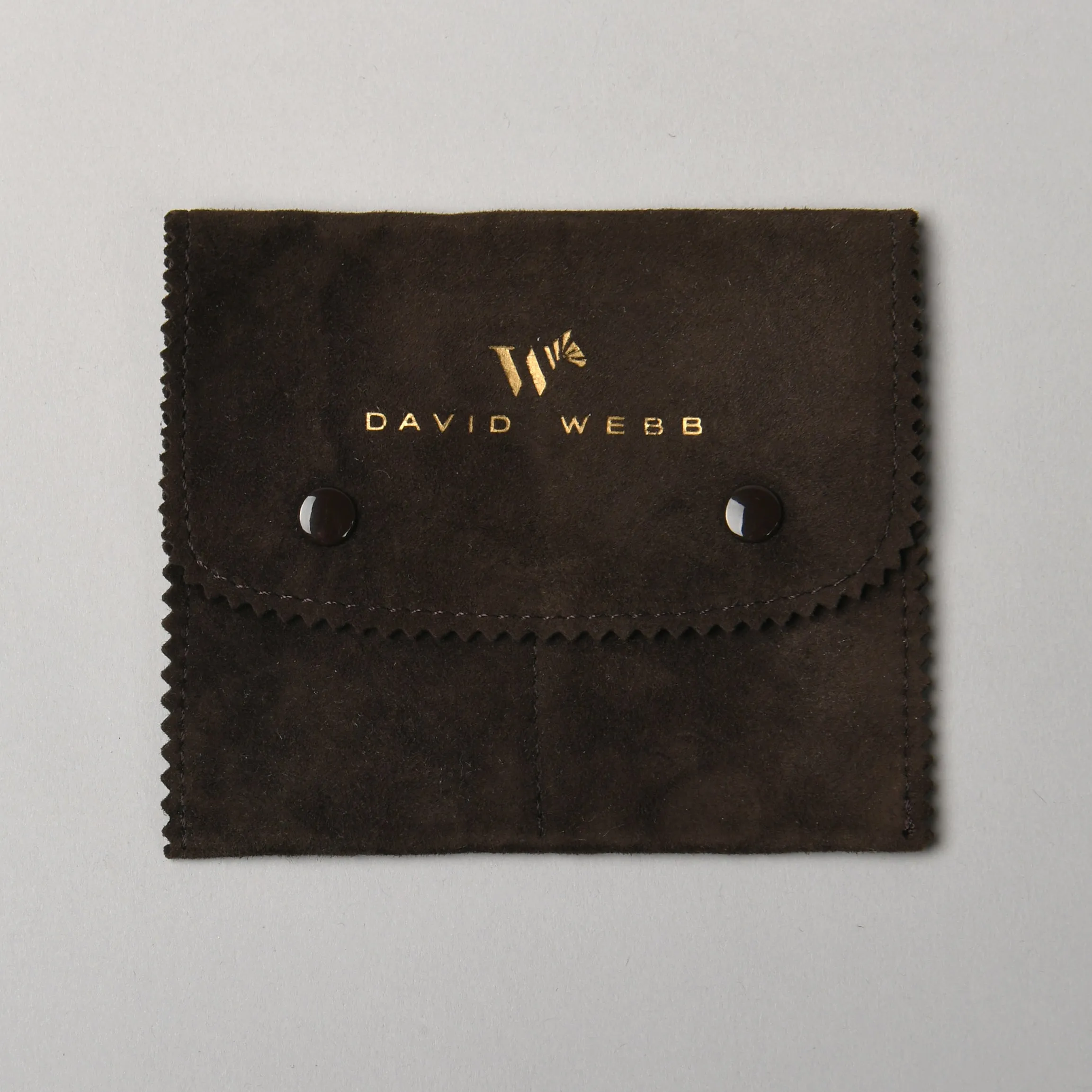 Genuine Leather Snap Flap Pouch