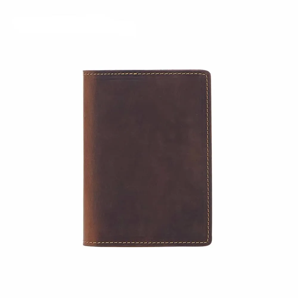 Genuine Leather Travel Passport Cover