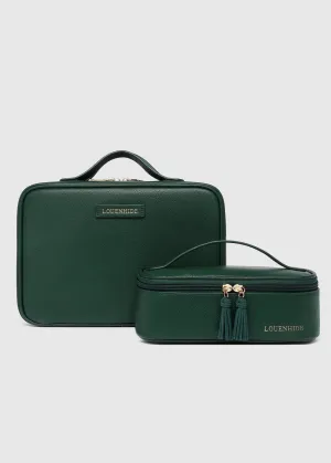 Georgie Fifi Cosmetic Set Forest Green
