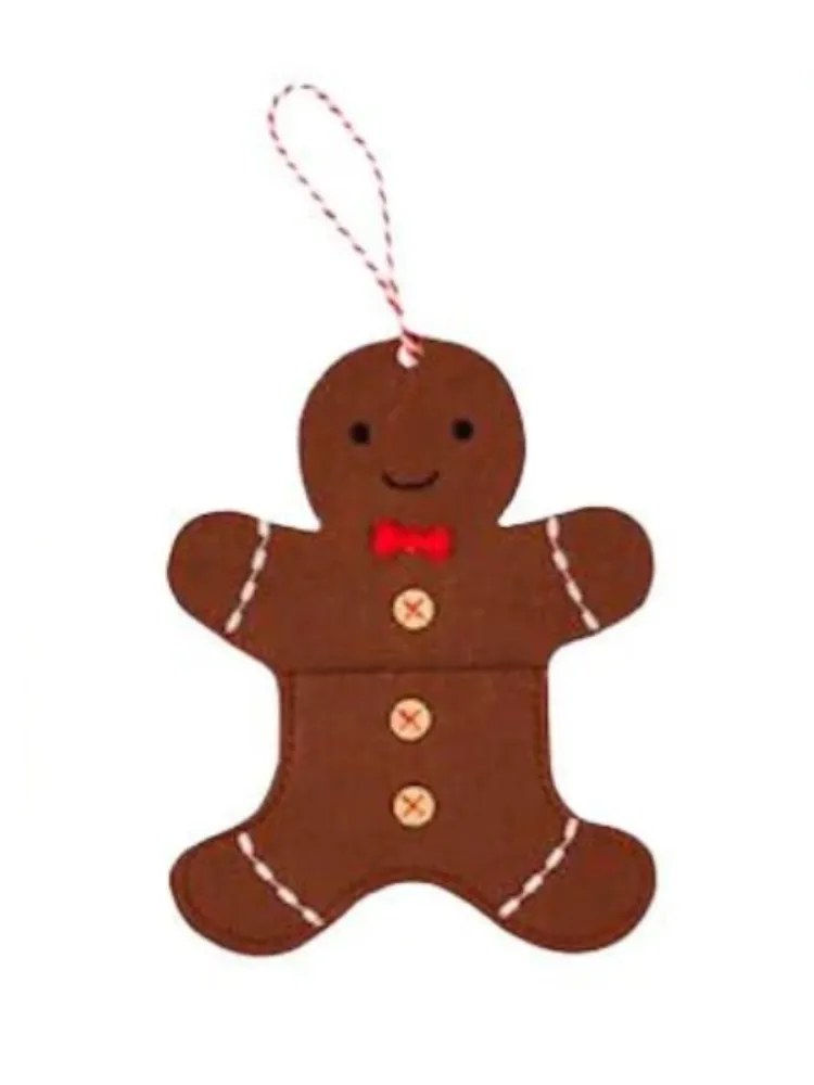 GingerBread Man Gift Card Ornament