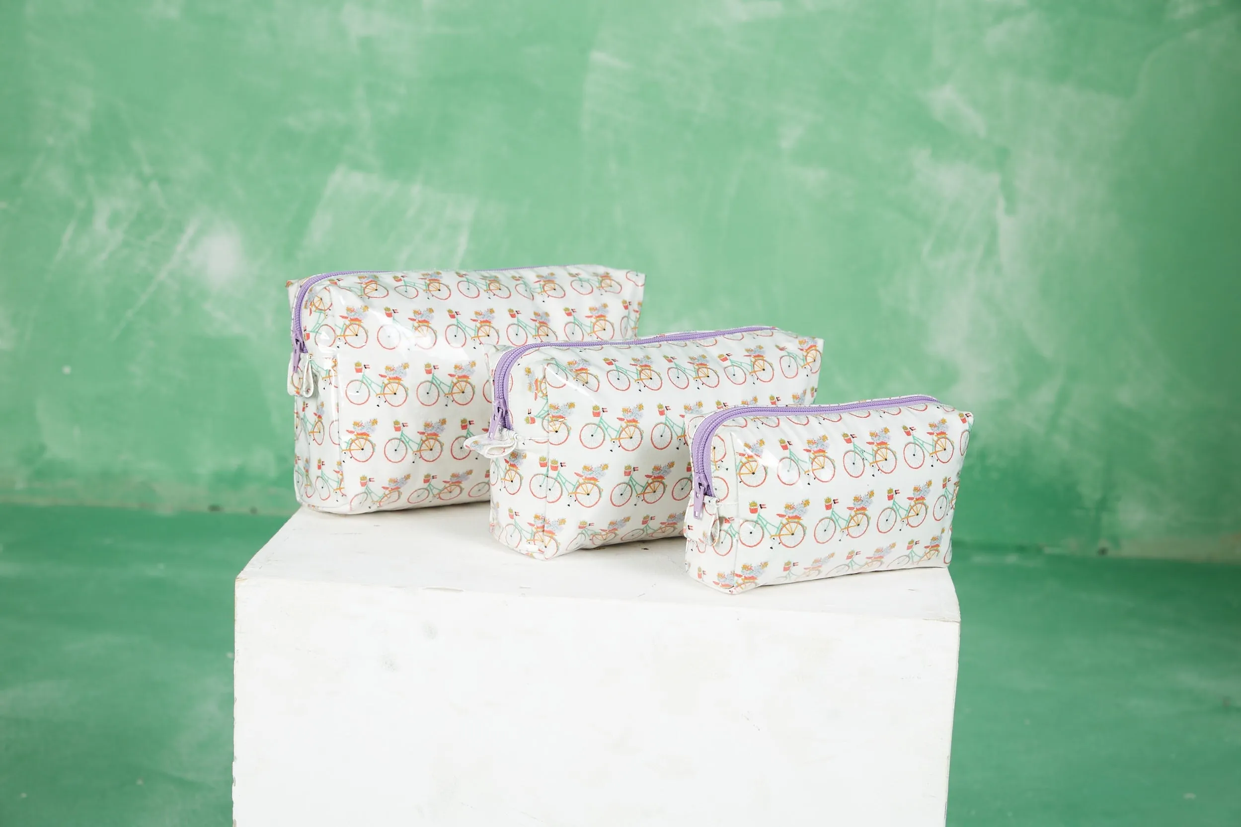 GOGO COSMETIC BAG BIKES MULTI